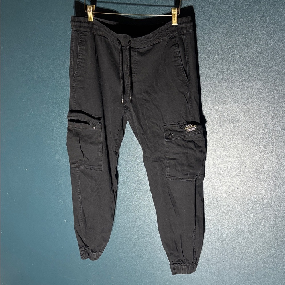 WESC Unisex Slim Utility Cargo Elastic Ankle Size M-Large / W-XL